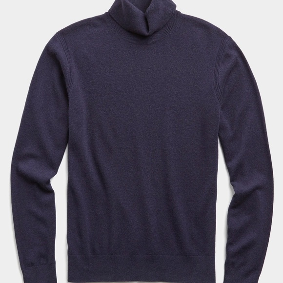 Todd Snyder Other - Todd Snyder 100% Cashmere Turtleneck Sweater XXL Navy Blue